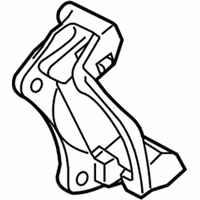 OEM Lexus RX350 Mounting, Rear Disc Brake - 47822-0E021