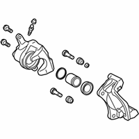 OEM 2017 Toyota Highlander Caliper Assembly - 47850-0E070