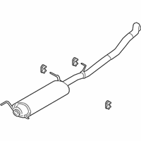 OEM Ford Expedition Muffler & Pipe - JL1Z-5230-E