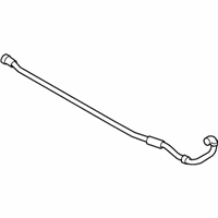 OEM 2008 BMW X6 Radiator Coolant Hose - 17-12-7-805-602