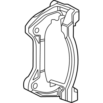 OEM Cadillac XT4 Caliper Support - 13529533