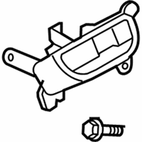 OEM 2013 Lexus IS F Rear Door Inside Handle Sub-Assembly, Right - 67730-53010-C0