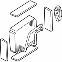 OEM 1999 Infiniti QX4 Evaporator Assy-Cooler - 27280-0W001