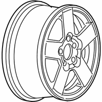 OEM 2005 Chevrolet Equinox Wheel Rim-16X6.5 Aluminum 46Mm 0Ffset 115.0 Bellcrank - 9595553