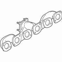 OEM 2013 BMW 760Li Exhaust Manifold - 11627561574