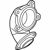 OEM 2013 BMW 760Li Intermediate Pipe - 11-62-7-561-575