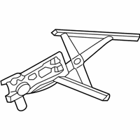 OEM Chrysler LHS Front Door Window Regulator - 4574093AI