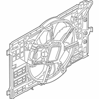 OEM Infiniti Motor & Fan Assy-W/Shroud - 21481-5NA1A