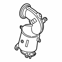 OEM Jeep Renegade Catalytic Converter - 68439720AA