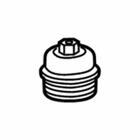 OEM Cadillac Filter Cover - 12583470