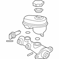 OEM 2007 Chevrolet Impala Cylinder Asm, Brake Master - 19209185