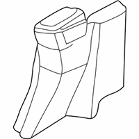 OEM 1998 Chevrolet Corvette Panel Asm-Body Lock Pillar Upper Trim <Use 1C4M*Black - 10418409