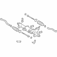 OEM 2011 Lexus GS350 Power Steering Gear Rack - 44200-30620