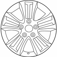 OEM Hyundai Elantra GT 16 Inch Wheel Scratches - 52910-A5700