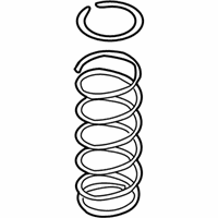 OEM Infiniti Q45 Rear Suspension Spring - 55020-AR012