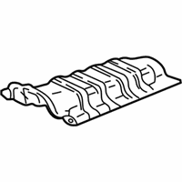 OEM Acura CL Plate, Floor Heat Baffle - 74601-S87-A01