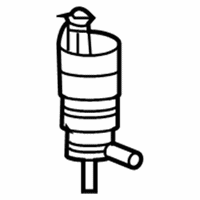 OEM Dodge Reservoir-Washer, Windshield - 68161525AA