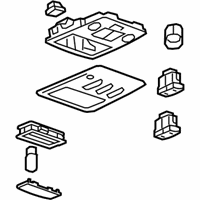 OEM Chevrolet Map Lamp Assembly - 42597234