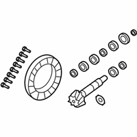 OEM 2008 Jeep Wrangler Gear Kit-Ring And PINION - 68004094AB