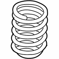 OEM 2014 BMW 428i Front Coil Spring - 31-33-6-860-629