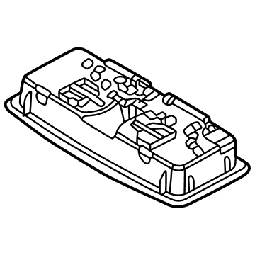 OEM 2020 Nissan Sentra Room Lamp Assy - 26410-6CA0A