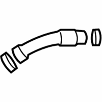 OEM 2017 Lexus LX570 Hose, Fuel Tank To Filler Pipe - 77213-60300