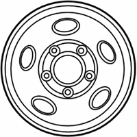 OEM Dodge Ram 1500 Van Steel Wheel - 52013323AA