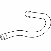 OEM 1998 BMW 740i Upper Radiator Coolant Hose - 11-53-1-745-595