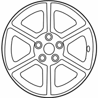 OEM 2009 Nissan 350Z Aluminum Wheel - 40300-CF026