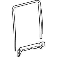 OEM 2020 Jeep Gladiator Channel-Door Glass - 68293096AB