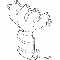 OEM 2002 Hyundai Elantra Exhaust Manifold Assembly - 28510-23721