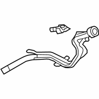 OEM 2014 Hyundai Sonata Filler Neck & Hose Assembly - 31030-3Q500