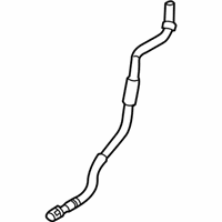 OEM BMW 650i Radiator Return Line - 32-41-6-763-563