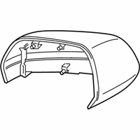 OEM Lincoln Aviator Mirror Cover - LC5Z-17D743-AA