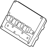 OEM 2008 Jeep Commander Electrical Powertrain Control Module - RL094870AE