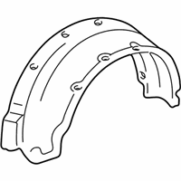 OEM 1991 Acura NSX Fender, Right Rear (Inner) - 74701-SL0-000