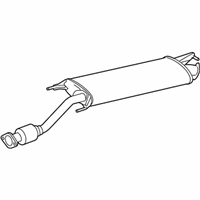 OEM Toyota RAV4 Muffler & Pipe - 17404-0P022