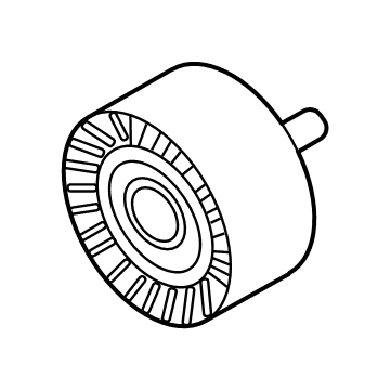OEM 2021 BMW M3 Deflection Pulley - 11-28-7-589-361