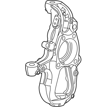 OEM 2021 Chevrolet Corvette Knuckle - 84612177