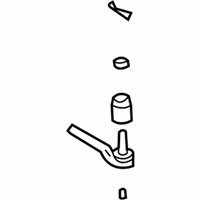 OEM Buick Lucerne Outer Tie Rod - 19418694