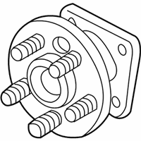 OEM 2000 Oldsmobile Alero Hub & Bearing - 12413003