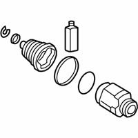 OEM 2015 Hyundai Sonata Joint Kit-FR Axle Diff Side LH - 49582-C2400