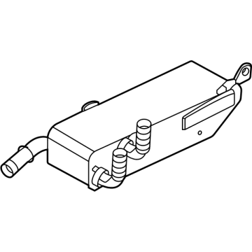 OEM Ford Maverick Auxiliary Cooler - JX6Z-7869-C