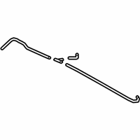 OEM 2020 Hyundai Elantra Hose & Connector Assembly-Windshield Washer - 98660-F2000