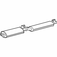 OEM 2008 Dodge Sprinter 3500 Exhaust Muffler - 68012005AA
