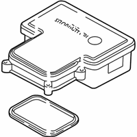 OEM 2001 Chevrolet Express 3500 Electronic Brake And Traction Control Module (Ebcm) - 12474475