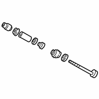 OEM 2000 Chevrolet Camaro Link, Front Stabilizer Shaft - 10164176