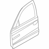 OEM Dodge Durango Seal-Glass Run - 55256708AC