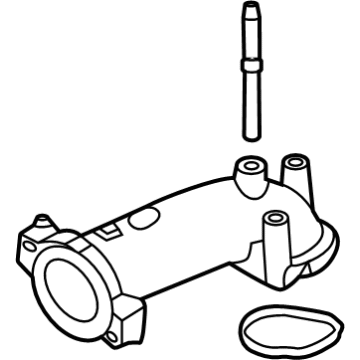 OEM Ford Mustang Thermostat Outlet - KR3Z-8592-C