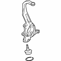 OEM Infiniti G35 Spindle-KNUCKLE, R - 40014-AL850